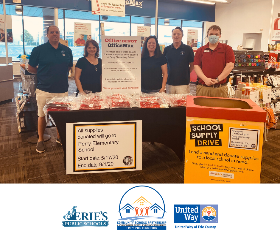 Perry Elementary CS School Supply Drive 1